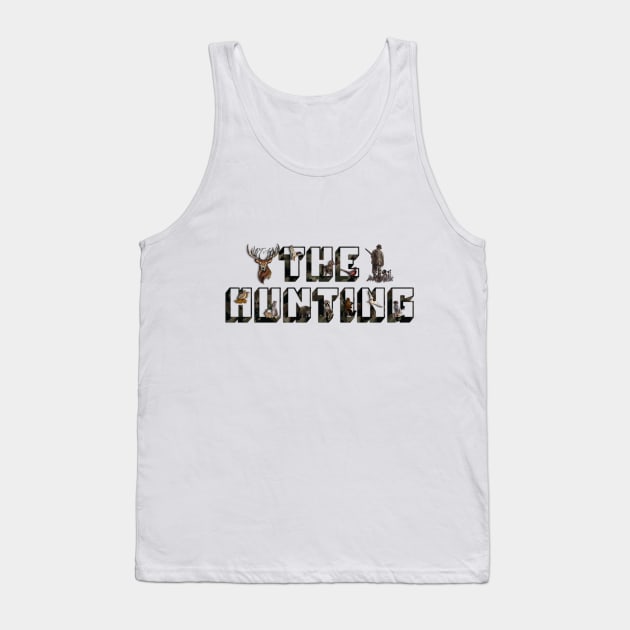 Hunting logo Tank Top by German Wirehaired Pointer 